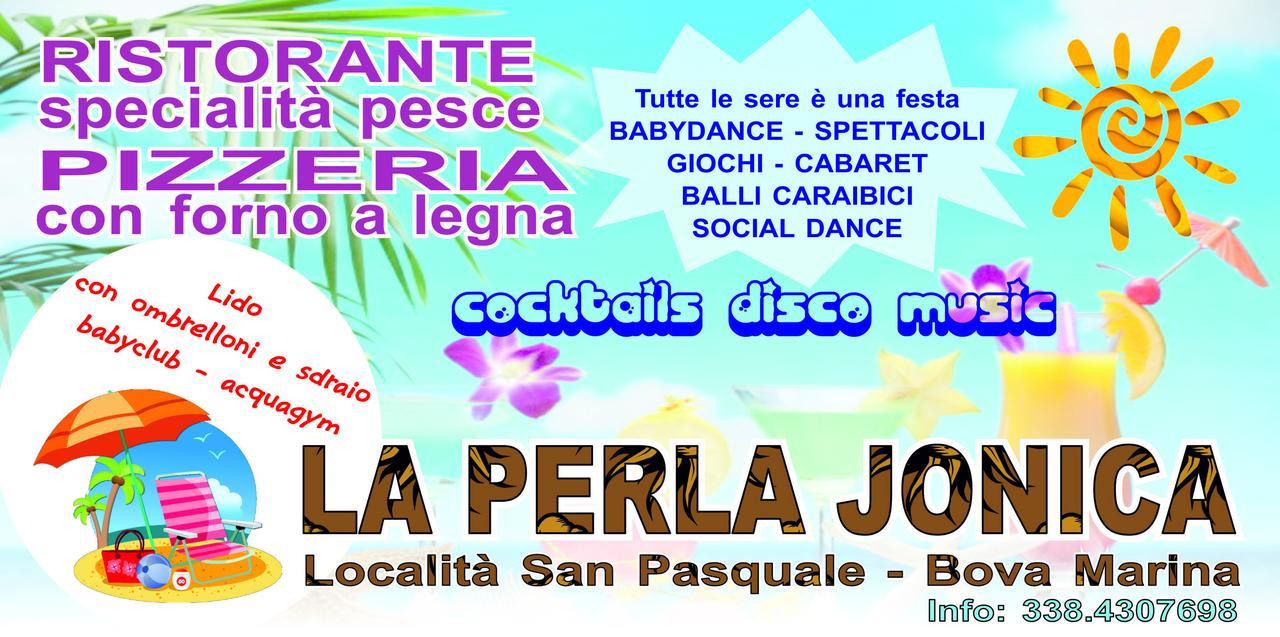 Hotel La Perla Jonica Bova Marina Exterior foto